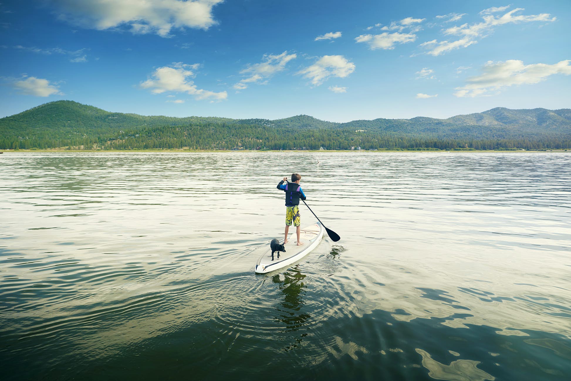 Big Bear Lake in California was the top trending destination © The Image Bank / Getty Images