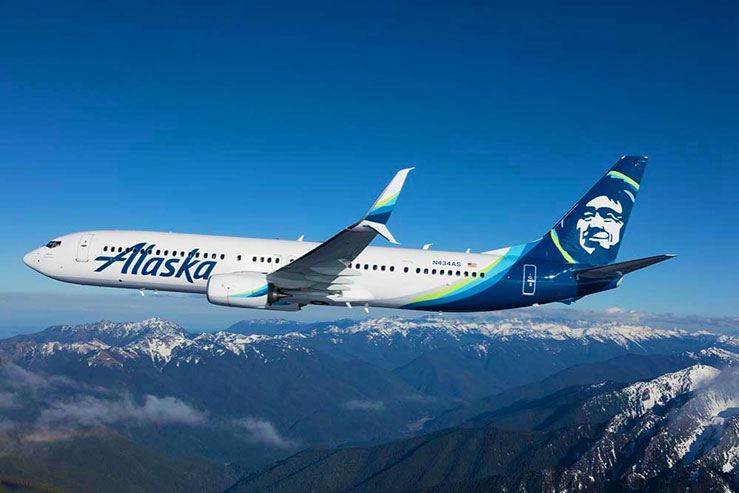 Alaska Airlines is using the soccer-related warning system © Alaska