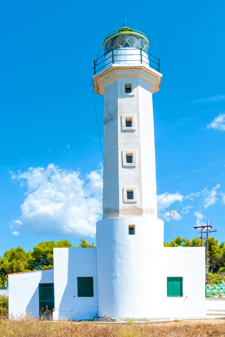 The lighthouse in Possidi Cape was built in 1864 © Nedomacki Getty Images / iStockphoto