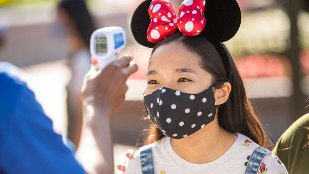All guests will be required to undergo temperature screenings before entering a theme park at Walt Disney World Resort. David Roark/Walt Disney World Resort