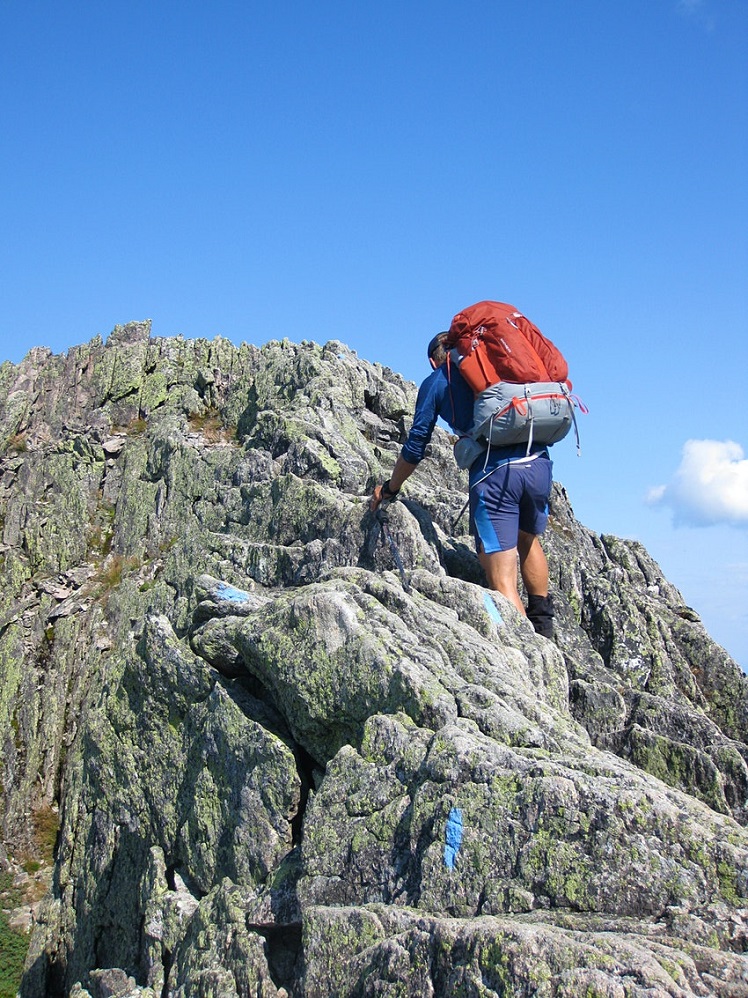 The Knife Edge descent from Mount Katahdin's summit is only for the bravest © Jen Rose Smith / Lonely Planet