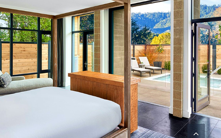 There's low-key luxury at Baressono in California's Napa Valley © Bardessono Hotel & Spa