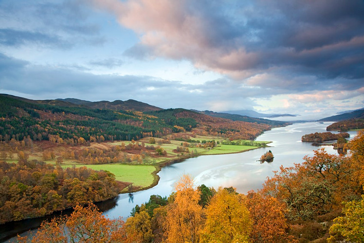 The deciduous trees in Scotland are stunning when the weather starts to cool © David Henderson / Getty Images