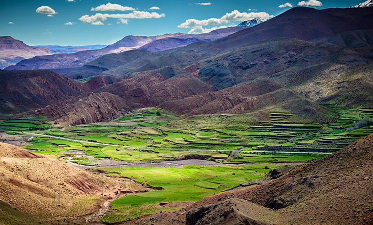 The High Atlas Mountains are North Africa's highest mountain range © Getty Images