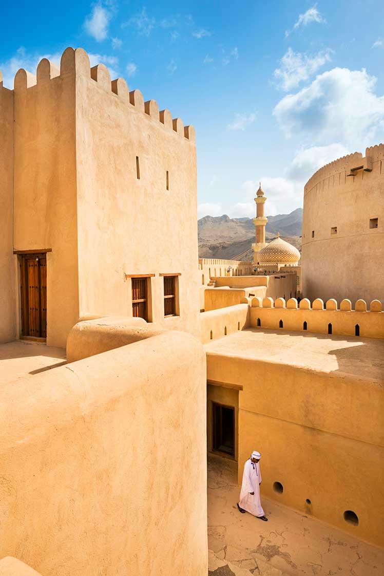 Nizwa’s 17th-century fort. © Justin Foulkes / Lonely Planet