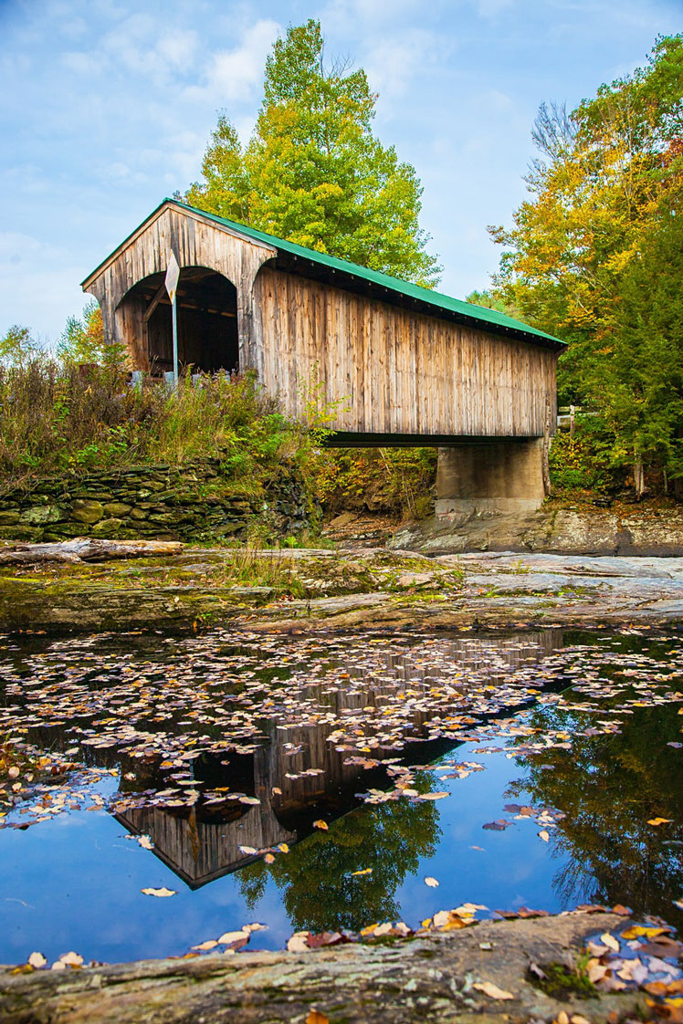 A road trip to any of Vermont's covered bridges is always a good idea © Bob Pool / Shutterstock