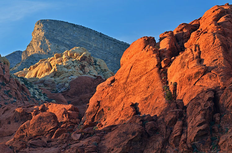 Desert landscape at sunset at the Red Rock Canyon National Recreation Area ©Dean Pennalad/500px