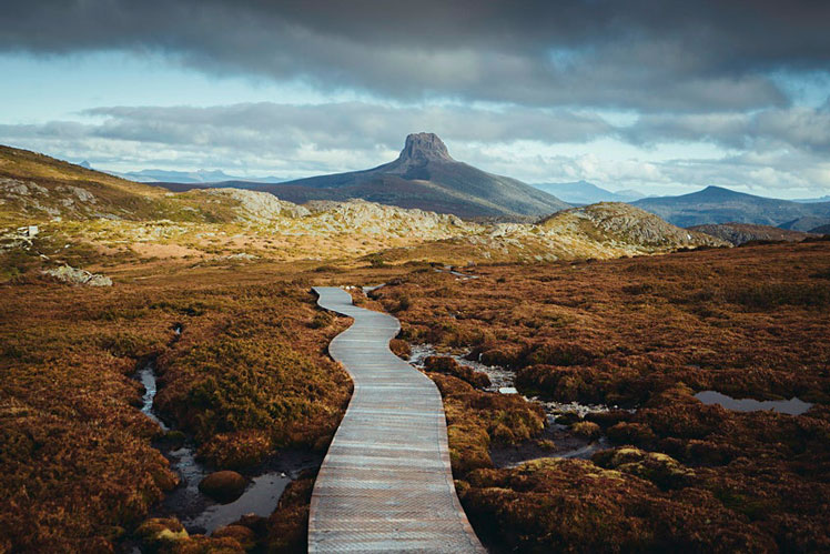 The Overland Track in Tasmania is a good option for adventure in cooler climes © Emilie Ristevski