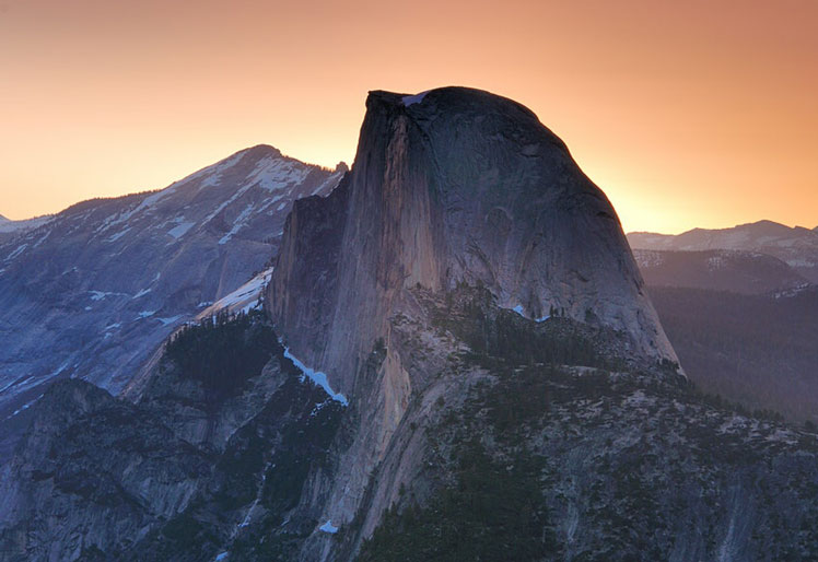 The park is open to those with existing permits to climb Half Dome © David Kiene/Getty Images