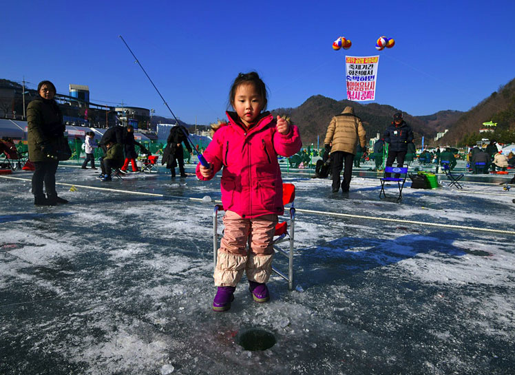 The Hwacheon Sancheoneo Festival transforms a quiet South Korean town into a hub of winter activity © JUNG YEON-JE / Contributor/ Getty Images